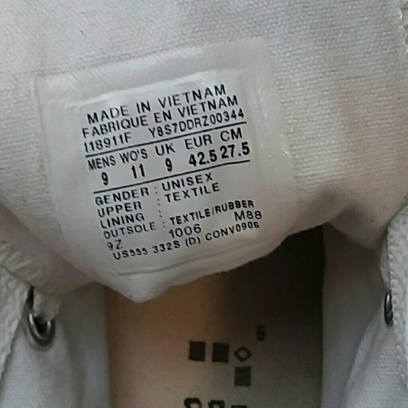 Converse unisex Chuck Taylor plaid high tops - Picture 10 of 10